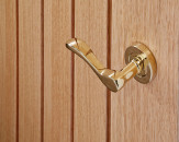 Ironmongery Ariel Polished Brass Handle Hardware Pack