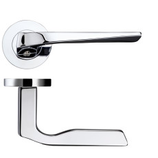 Ironmongery Carina Polished Chrome Privacy Handle Hardware Pack