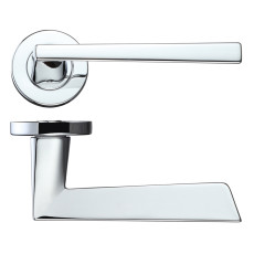 Ironmongery Lyra Polished Chrome Handle Hardware Pack