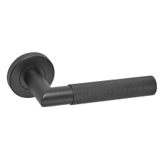 Ironmongery Zurich Matt Black Handle Privacy Hardware Pack 