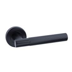 Ironmongery Geneva Matt Black Handle Hardware Privacy Pack 