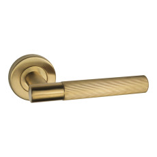 Ironmongery Geneva Satin Gold Handle Hardware Pack