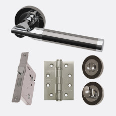 Ironmongery Vega Privacy Handle Hardware Pack