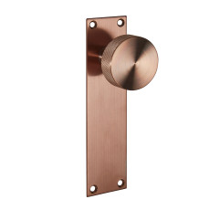 Ironmongery Zermatt Satin Copper Handle Hardware Pack